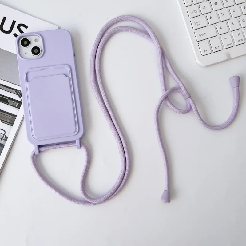 Crossbody-Lanyard-Handyhülle f – Phone Cases With Wallet On Back Bewertung und Preis