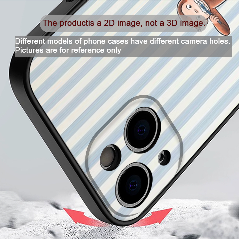 Cartoon Gestreifter Affe mit K – Phone Cases Iphone 16 Pro Max Bewertung und Preis